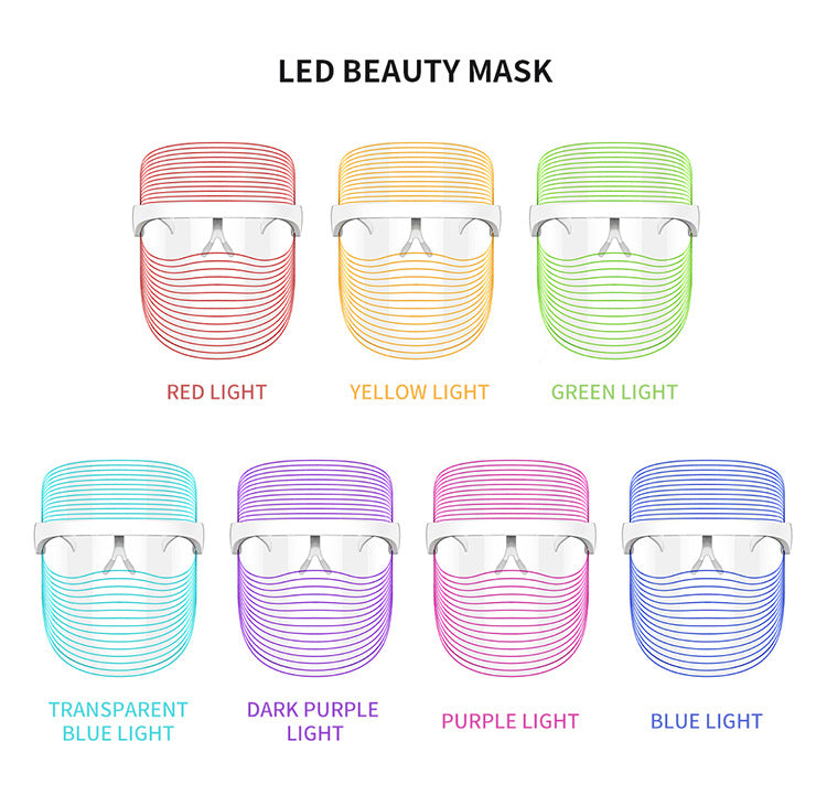 7 Color LED Mask