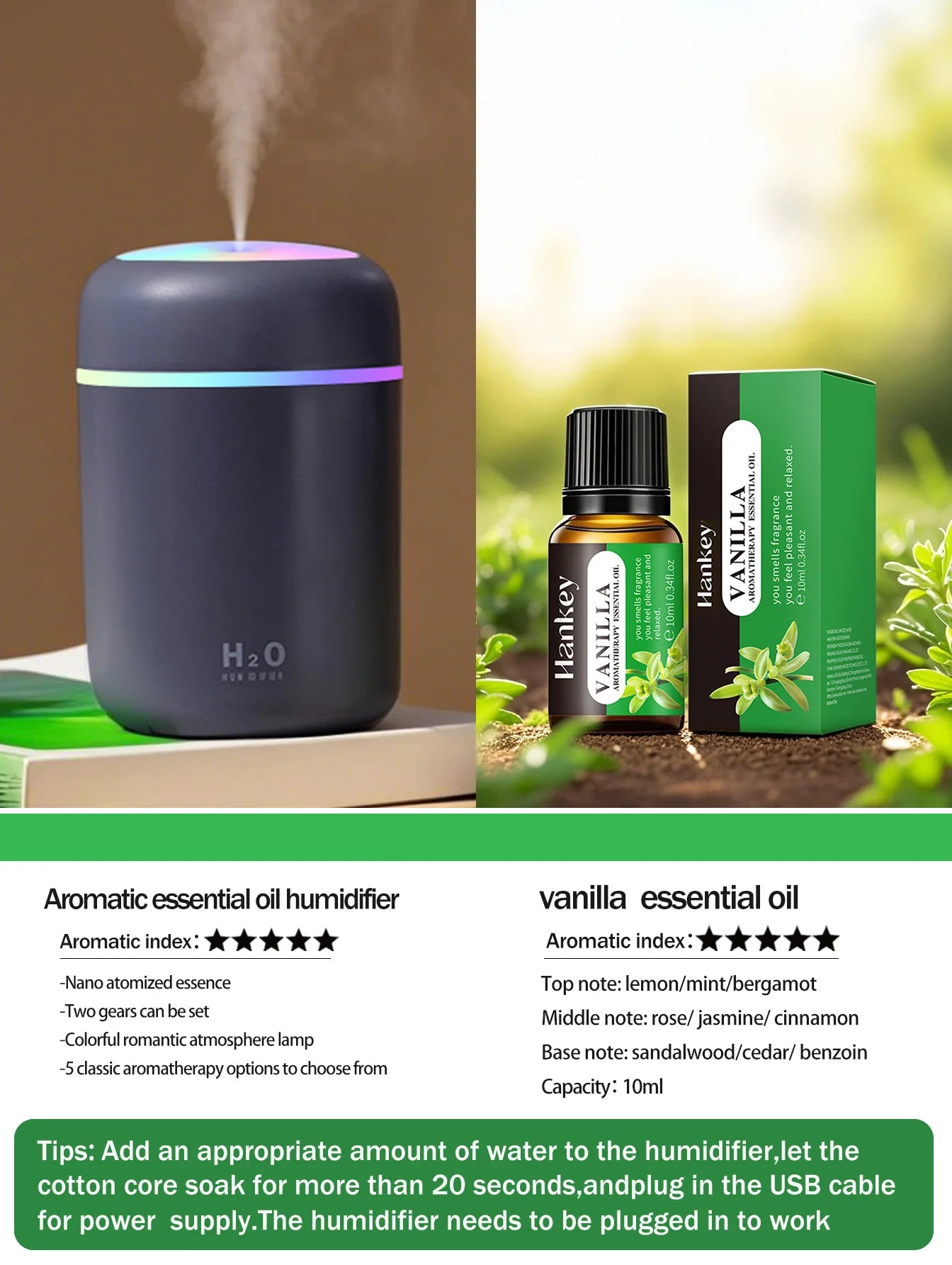 Diffusor de aromas de 300ml