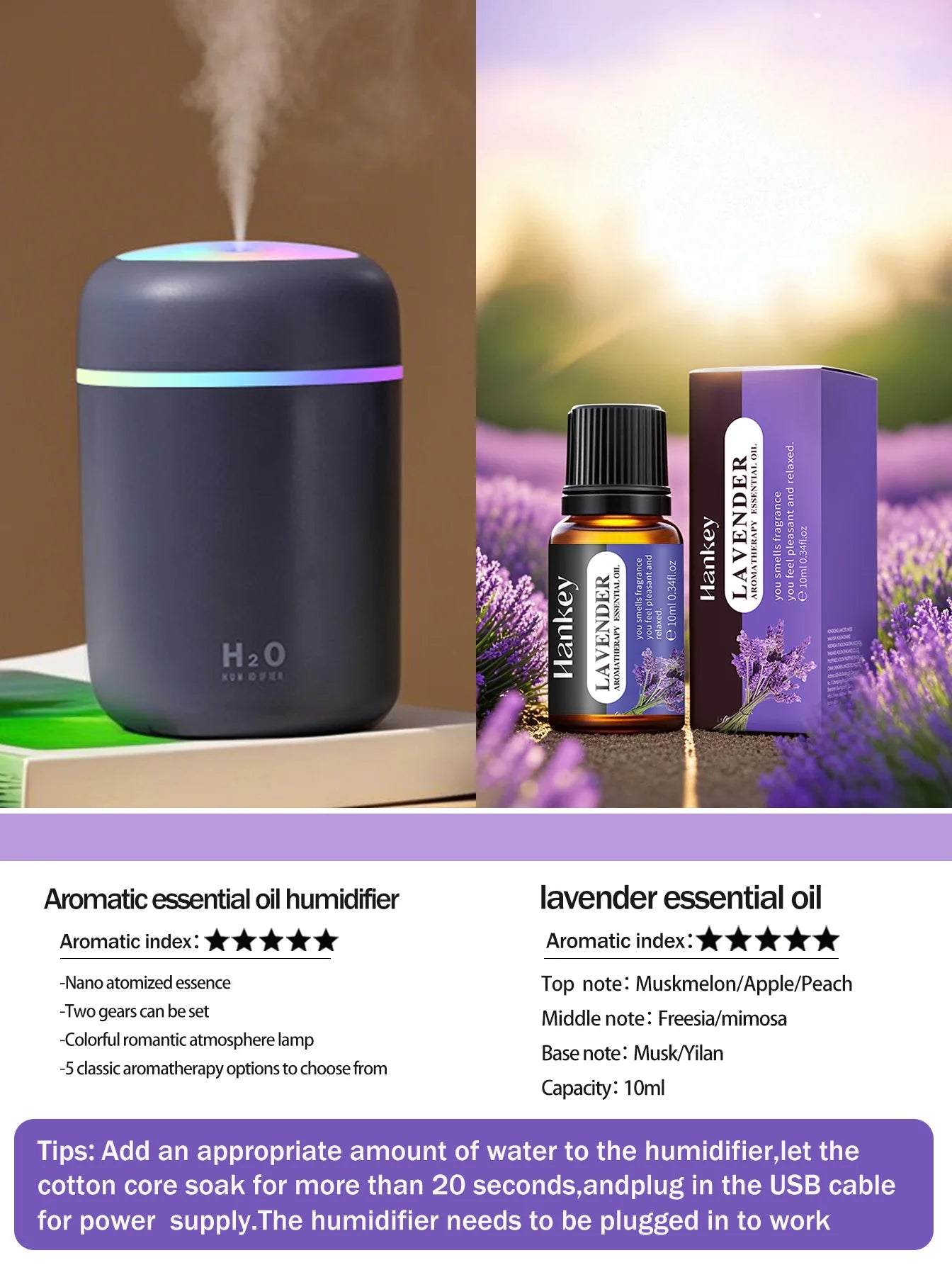 Diffusor de aromas de 300ml