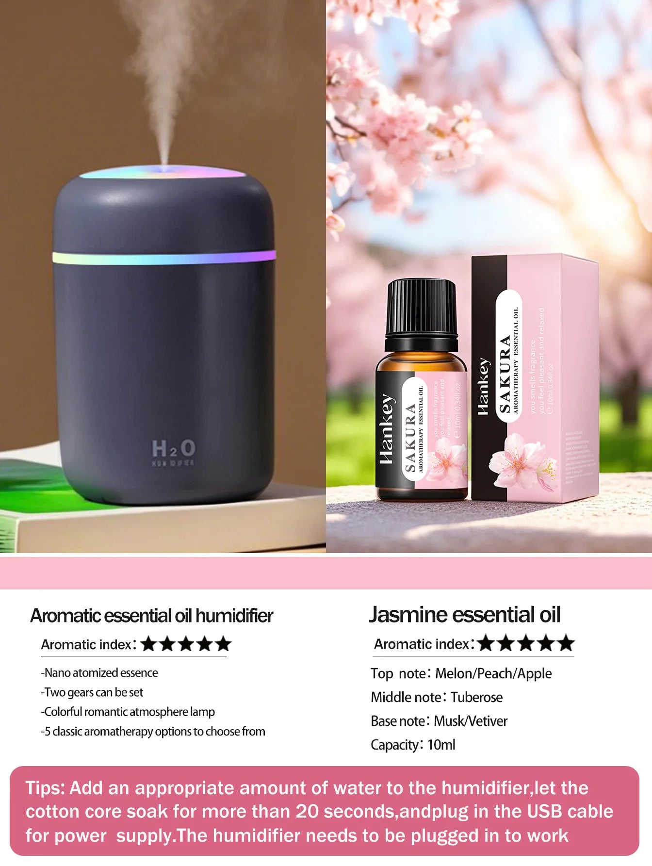 Diffusor de aromas de 300ml