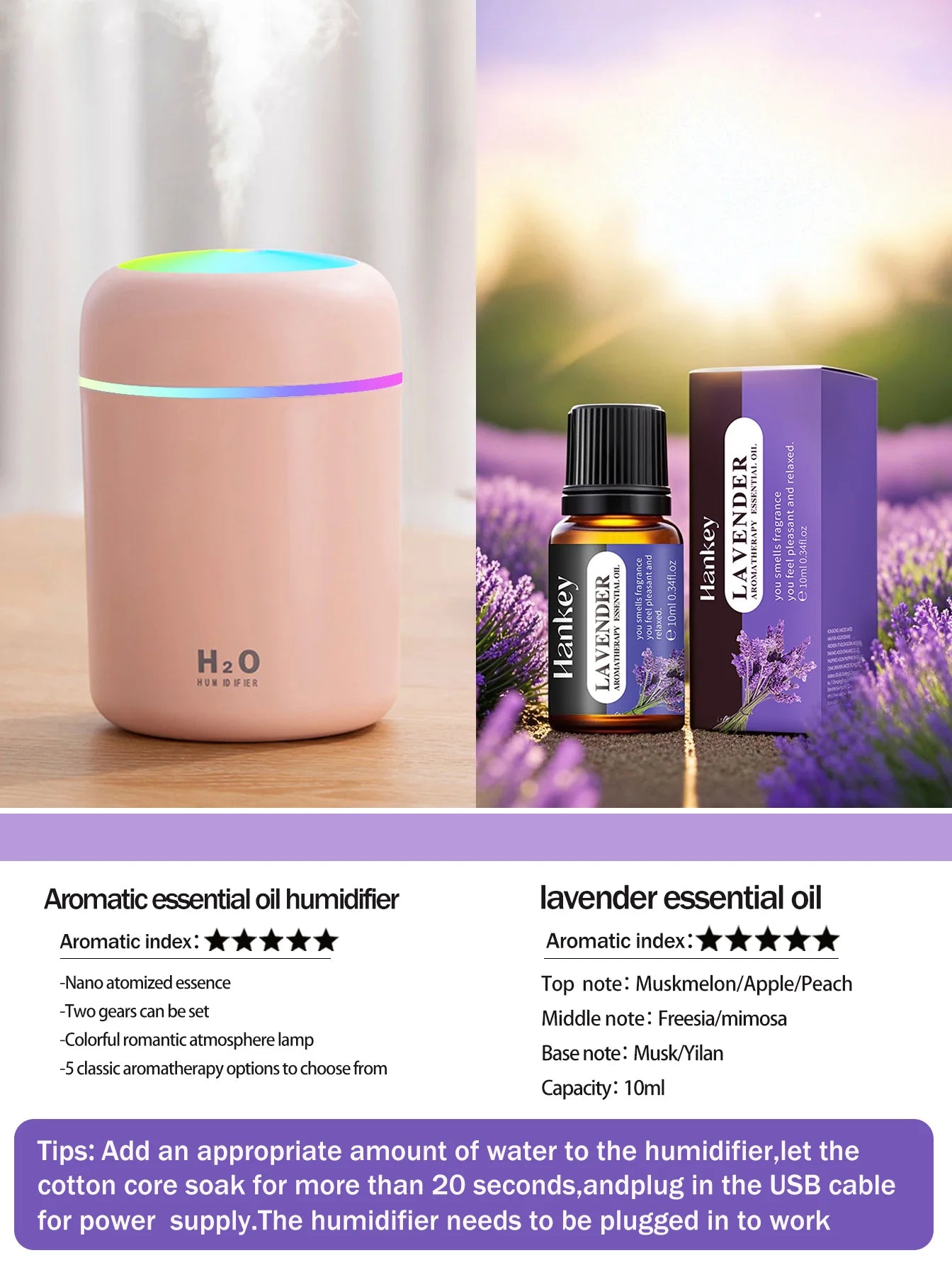 Diffusor de aromas de 300ml